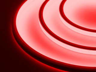 Гибкий неон ARL-MOONLIGHT-1213-TOP 24V Red (Arlight, 8 Вт/м, IP67)