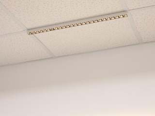 Светодиодный светильник серии SNAPSTARLINE-FLAT для направляющих подвесных потолков предназначен для освещения торговых, офисных, жилых помещений с возможностью создания индивидуального дизайна. Крепеж светильника подходит для Т-образного профиля размером 15–24 мм и совместим с потолочными плитами с различными типами кромок: квадратная, ступенькообразная, скошенная. Быстрая установка при помощи поворотных клипс и простое подключение при помощи разъема. Применение в светильниках высокоэффективных светодиодов позволяет экономить до 90% электроэнергии, потребляемой лампами накаливания той же яркости.