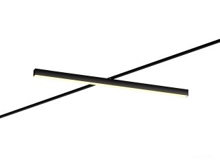Трековый светильник HOKASU 35/40 TR4 (RAL9005/1000mm/120deg/LT70 — 3K/21W/CRI90)