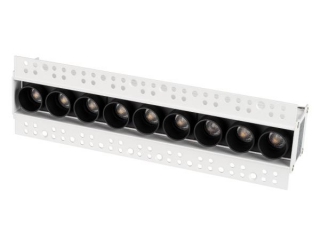Светильник MS-ORIENT-BUILT-TRIMLESS-TC-S38x277-20W Warm3000 (WH-BK, 30 deg, 230V) (Arlight, IP20 Металл, 5 лет)