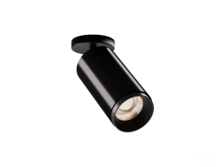 Накладной светильник HOKASU Tube ON Zoom (85-160/ral9005 – 30w/4090/12-50deg)