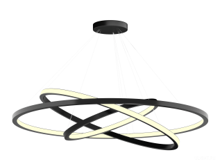 Светильник HOKASU Nimbus (RAL9005/D425-625-830/LT70 — 3K/70,8W/120deg)
