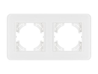 Рамка стеклянная FRM-OMALI-SFGS-2-WH (Arlight, -)