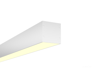 Линейный светильник HOKASU 50/50 U&D ПРОМ NoPS (RAL9003/2000mm/LT70 — 3K/76W) — БЕЗ БП
