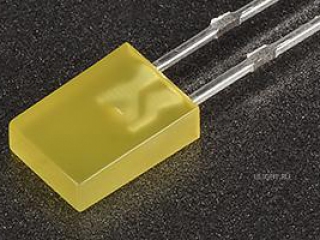 Светодиод ARL-2507UYD-450mcd (Arlight, 2x5мм (прямоугольный))