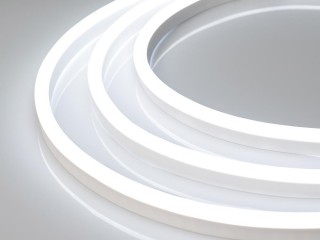 Образец Гибкий неон ARL-NEON-1608-SIDE 24V White (Arlight, 6 Вт/м, IP65)