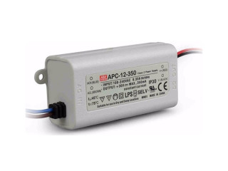 APC-12-350, AC/DC LED, 9-36В, 0.35А, 12.6Вт, IP42 блок питания для светодиодного освещения