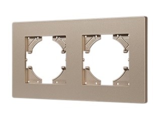 Рамка пластиковая FRM-PERIO-PL-2-GD (Arlight, -)