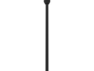 Подвес жесткий ART-APRIORI-ROD-E-L400 (BK) (Arlight, IP20 Металл, 3 года)