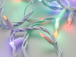 Светодиодная гирлянда ARD-STRING-CLASSIC-10000-WHITE-100LED-LIVE RGB (230V, 7W) (Ardecoled, IP65)