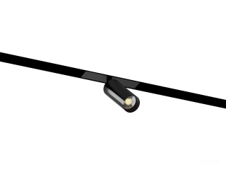 Светильник HOKASU OneLine Tube (RAL9005/D40/100mm/Lens — 4K/7W/15deg)