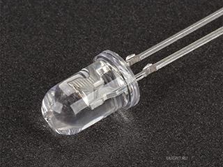 Светодиод ARL-5513URC-6cd (Arlight, 5мм (круглый))