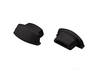 Заглушка ARH-BENT-W11 BLACK глухая (Arlight, Пластик)