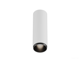 Накладной светильник HOKASU Tube Zoom (55-120/ral9003 – 10w/4090/12-50deg)