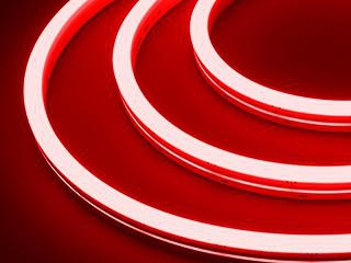 Гибкий неон ARL-MOONLIGHT-1712-SIDE 24V Red (Arlight, Боковой вывод кабеля)