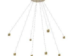 Подвес с питанием ART-APRIORI-CANOPY-HANG-8A-L5000-POWER (GD) (Arlight, IP20 Металл, 3 года)