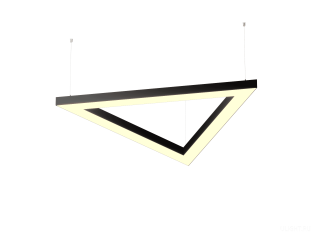 Светильник HOKASU Delta S50 (RAL9005/3x623/LT70 — 3K/39W)