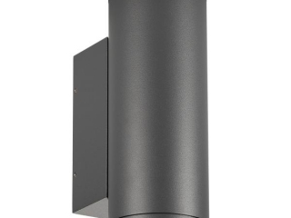 Светильник LGD-FORMA-WALL-TWIN-R90-2x12W Day4000 (GR, 44 deg, 230V) (Arlight, IP54 Металл, 3 года)
