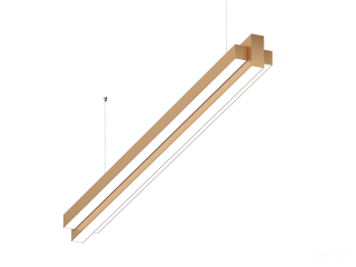 Линейный светильник HOKASU Brick (Brass/1250mm/LT70 — 4K/26W)