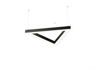 Светильник HOKASU Delta 35/40 (RAL9005/3x408/LT70 — 4K/28W)