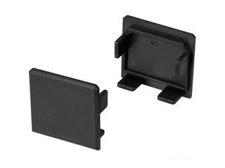 Заглушка для PLS-LOCK-H25 черная глухая (Arlight, Пластик)