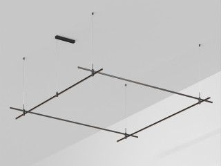 Основание ART-APRIORI-QUADRAT-HANG-3000x3000 (BK) (Arlight, IP20 Металл, 3 года)