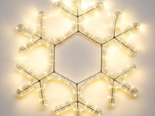 Фигура ARD-SNOWFLAKE-M7-450x375-108LED Warm (230V, 6.5W) (Ardecoled, IP65)