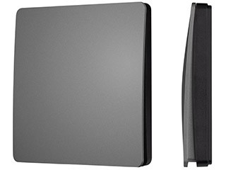 INTELLIGENT ARLIGHT Кнопочная панель KINETIC-801-22-1G-WP-SUF Grey (No battery, IP67, 433Mhz) (IARL, IP67 Пластик, 3 года)