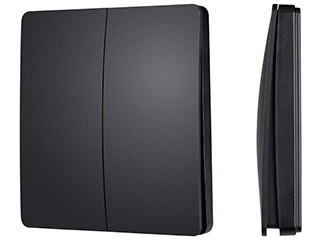 INTELLIGENT ARLIGHT Кнопочная панель KINETIC-801-22-2G-WP-SUF Black (No battery, IP67, 433Mhz) (IARL, IP67 Пластик, 3 года)