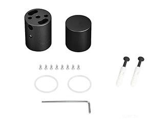 Крепление MOONLIGHT-VT-CEILING-D25  Black (Arlight, Металл)