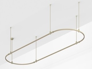 Основание ART-APRIORI-OVAL-ROD-800-3000x1000 (OG) (Arlight, IP20 Металл, 3 года)