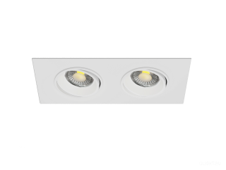 Светильник HOKASU DOTs-S Spin noPS (2/RAL9003/15deg — 4K/20W)
