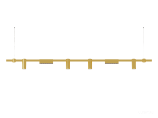 Подвесной светильник HOKASU PL10 (GOLD/2000mm – 190mm/40deg – D55/140mm – 4K/37W)