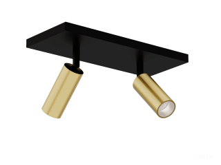 Накладной Светильник HOKASU Tube DUO (40-100/gold – 14w/4090/15deg)