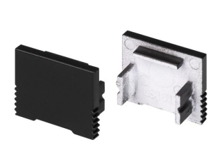 Заглушка SL-SLIM-H13M BLACK глухая (Arlight, Пластик)