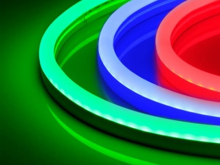 Гибкий неон ARL-CF5060-Classic-220V RGB (26x15mm) (Arlight, 8 Вт/м, IP65)