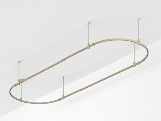 Основание ART-APRIORI-OVAL-ROD-400-3000x1000 (OG) (Arlight, IP20 Металл, 3 года)