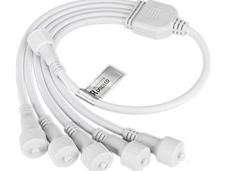 Коннектор питания ARD-CLASSIC-SYNC-RGB White (230V, 5 ports) (Ardecoled, Закрытый)