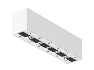 Коннектор прямой MAG-CON-45-I-POWER (WH, 5LN) (Arlight, IP20 Металл, 5 лет)