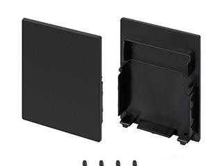 Заглушка SL-LINE-4050-3L-LOW BLACK глухая (Arlight, Пластик)