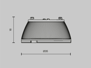 Аксессуар Technical Lens003D35-10W