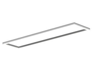 Светильник HOKASU Frame 35/40 (RAL9003/2498x617mm/LT70 — 4K/130W)