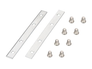 Соединитель профиля PLINTUS-H40 BLACK  (Arlight, Металл)