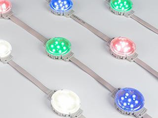 Модуль управляемый DMX-F10-D50 24V RGBW-Day (2W, IP68, 120 deg) (Arlight, Пластик, 3 года)