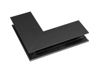 Коннектор угловой MAG-CON-4592-L90-EXT (BK, внешний) (Arlight, IP20 Металл, 5 лет)