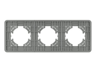 Рамка стеклянная FRM-OMALI-GS-3-GR (Arlight, -)