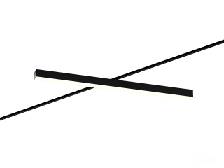 Трековый светильник 6063 5050 TR4 (RAL9005/1000mm/LT70 — 4K/38W)
