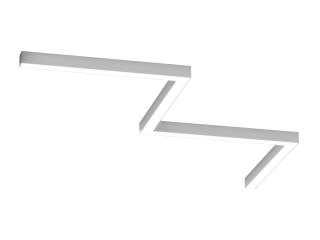 Светильник HOKASU Z 35/40 (RAL9003/4x650mm-90/LT70 — 4K/54W)