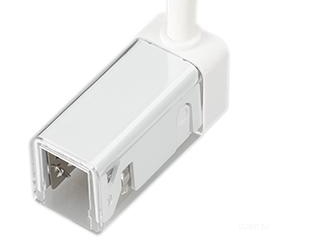 Коннектор питания ARL-MOONLIGHT-1712-CON-POWER-DR-WH (Arlight, Пластик)