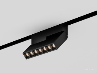 Поворотный механизм линейного трекового светильника позволяет наклонять корпус HOKASU OneLine LS z в пределах 90°, направляя свет в нужную вам сторону. 